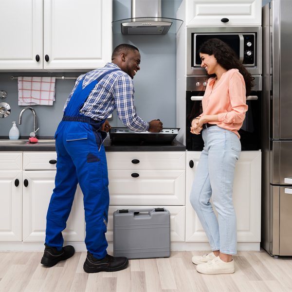 can you provide an estimate for cooktop repair before beginning any work in De Pere WI